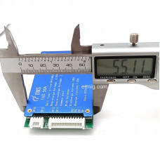 Плата защиты литиевой батареи li-ion 60V BMS 16S-50A с балансиром напряжения (арт. 16S50A) Плата защиты литиевой батареи li-ion 60V BMS 16S-50A с балансиром напряжения (арт. 16S50A)