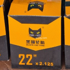Камера велосипедная 22х2,125 BLACKCAT TIRE (арт. blackcat22x2.125)