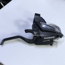 Шифтер/Монетка с тормозной ручкой SHIMANO (ШИМАНО) Tourney, ST-EF500, правый, 7 скоростей (арт. ST-EF500/7speed)