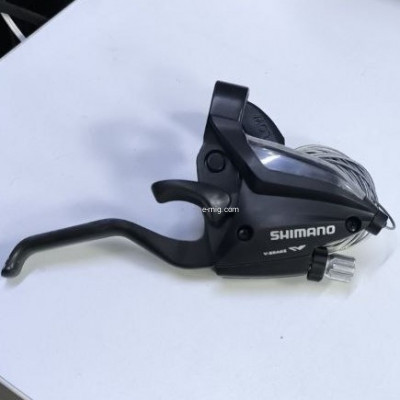 Шифтер/Монетка с тормозной ручкой SHIMANO Tourney, ST-EF500, правый, 7 скоростей арт. ST-EF500/7speed