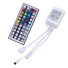 Контроллер для 2-х светодиодных лент RGB control box с пультом (арт. RGB/CB2) Контроллер для 2-х светодиодных лент RGB control box с пультом (арт. RGB/CB2)