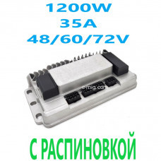 Контроллер мотора E-Mig (Элетро-Миг) 48-72V/ 35A/ 1200W для электрического транспортного средства, велосипеда, скутера (арт. K15) Контроллер мотора E-Mig (Элетро-Миг) 48-72V/ 35A/ 1200W для электрического транспортного средства, велосипеда, скутера (арт. K15)