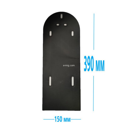 Крышка для защиты контроллера на багажник 150×390 мм