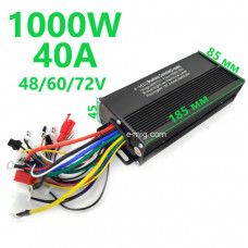 Контроллер мотора E-Mig (Элетро-Миг) 48-72V/ 40A/ 1000W для электрического транспортного средства, велосипеда, скутера (арт. K17) Контроллер мотора E-Mig (Элетро-Миг) 48-72V/ 40A/ 1000W для электрического транспортного средства, велосипеда, скутера (арт. K17)