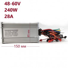 Контроллер для электровелосипедов E-Mig (Элетро-Миг) 48-60V 650W 12G 240W 28A (арт. K8) Контроллер для электровелосипедов E-Mig (Элетро-Миг) 48-60V 650W 12G 240W 28A (арт. K8)