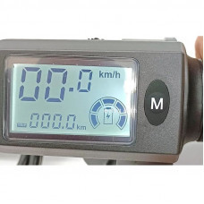 Ручка газа с LCD дисплеем и ключом (60V) (арт. RG60M)