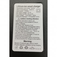 Зарядное устройство Smart Charger 60V/5A/XLR (арт. SC60V50AXLR) Зарядное устройство Smart Charger 60V/5A/XLR (арт. SC60V50AXLR)