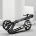 Самокат двухколесный c ручным тормозом до 100 кг Scooter черный арт. smk3