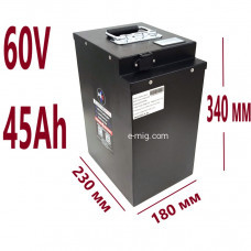 Аккумулятор для электровелосипеда 60V 45AH (арт. 60V 45AH)