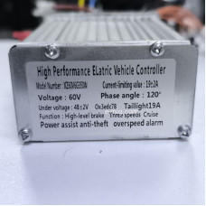 Контроллер для электровелосипеда 60V/ 48±2V / 19±2А (арт. K10) Контроллер для электровелосипеда 60V/ 48±2V / 19±2А (арт. K10)