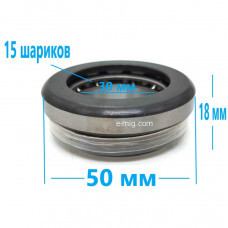 Подшипник 50/30/18 15 шариков (арт. P50/30/18)