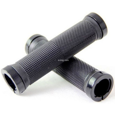 Грипсы на велосипед черная 130 мм 2 шт. арт. grips1