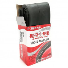 Камера 16x3.00 с загнутым ниппелем (арт. Sakura16x3.00)