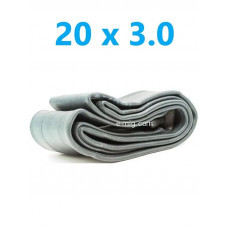 Камера 20x3.0 для велосипедов с прямым ниппелем (арт. кам20×3.0)