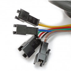Ручка газа для электровелосипеда с большим LCD дисплеем M 36-48-60-72V с ключом (арт. RG36-72/8)