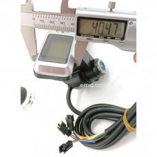 Ручка газа для электровелосипеда с большим LCD дисплеем M 36-48-60-72V с ключом (арт. RG36-72/8)