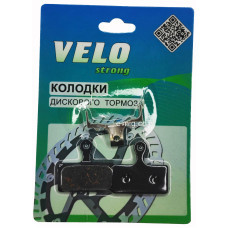 Колодки для дискового тормоза инд.упак.,блистер VELO (ВЕЛО)  Тайвань (арт. 3122612-8)