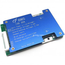 Плата защиты литиевой батареи li-ion 48V BMS 13S-30A с балансиром напряжения (арт. 13S30A) Плата защиты литиевой батареи li-ion 48V BMS 13S-30A с балансиром напряжения (арт. 13S30A)