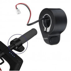 Курок кнопка ручки газа для электросамоката Xiaomi M365/1S (арт. kurXblack)