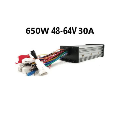 Контроллер электровелосипеда K5 650W 48/60/64V 30A (арт. K5)