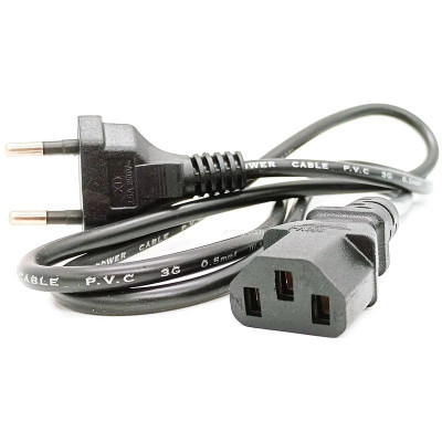 Кабель питания 3G 0.5 mm разъем IEC C13 90 см. арт. IEC-C13