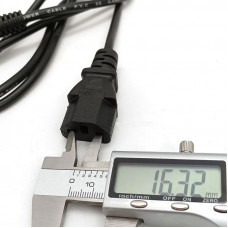 Кабель питания 3G 0.5 mm разъем IEC C13 90 см. (арт. IEC-C13)
