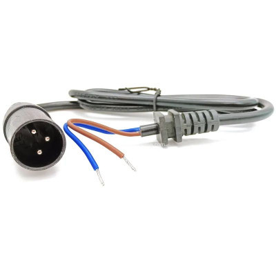 Кабель питания XLR (папа) 2x0,5 мм² 300/000V, 75 см — арт. XLR(F)