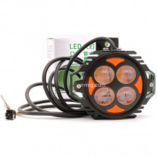Передняя фара со звуковым сигналом и двумя режимами света 36-60v (арт. 4linzifara-signal)