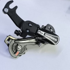 Переключатель задний SHIMANO (ШИМАНО) Tourney RD-TY21B 6 скоростей, с креплением на ось (арт. RD-TY21B/6speed)
