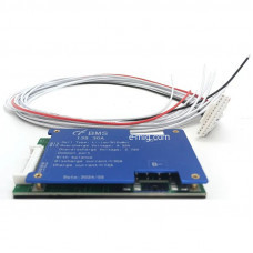 Плата защиты литиевой батареи li-ion 48V BMS 13S-30A с балансиром напряжения (арт. 13S30A)
