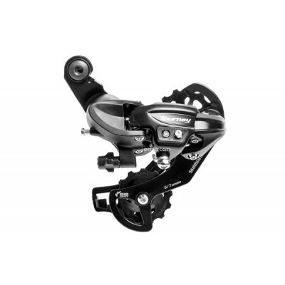 Задний переключатель SHIMANO TY-300 для 6/7 скоростей, крепление на петух (ARDTY300D)