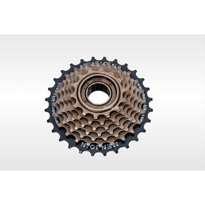 Задняя звездочка Shunfeng EDX7 на 7 скоростей (аналог Shimano), черная большая звезда, арт. 3002601-9