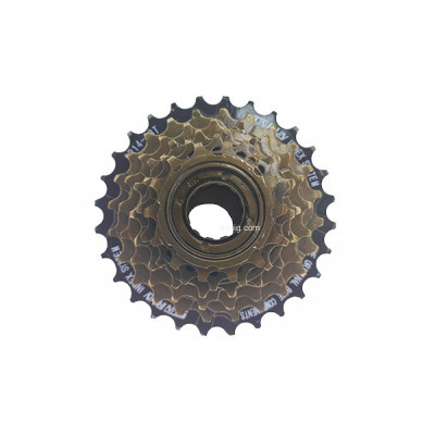 Задняя индексированная звездочка SUNRUN EDX6 (шестерик) — аналог Shimano, арт. 3002601-1