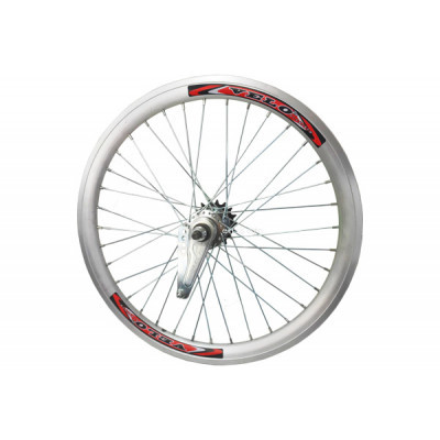 Колесо 20" заднее, втулка Stels, двойной обод цвет SILVER арт. 3062002-12