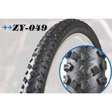 Покрышка 26"х2,125 черная ZY-049 (арт. 30726049) Покрышка 26"х2,125 черная ZY-049 (арт. 30726049)
