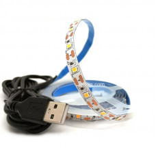 Светодиодная USB (УПШ) лента 2 метра 120 светодиодов 6V (арт. LentaUSB (УПШ))