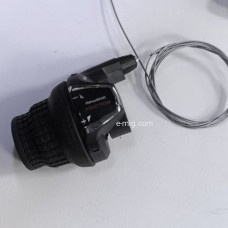 Шифтер/Монетка SHIMANO (ШИМАНО) Revoshift SL-RS35 левый 3 скорости (арт. SL-RS35/3speed)