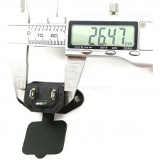 Сетевой разъем IEC 320 C14 3 PIN с крышкой (арт. IEC-П-3)