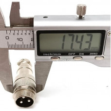 Разъем авиационная розетка GX16 3Pin (арт. GX16 3Pin)