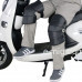 Наколенники MotoKol-W с натуральным мехом — тёплая защита коленей