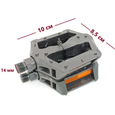 Педали пластиковые 100x85x14мм (арт. pedal 3) арт. pedal 3