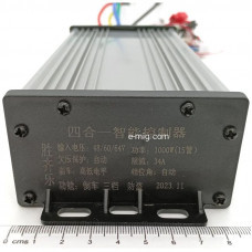 Контроллер электровелосипедов 48-60-64V / 1000W / 34A (арт. K64V/1000W/34A) Контроллер электровелосипедов 48-60-64V / 1000W / 34A (арт. K64V/1000W/34A)