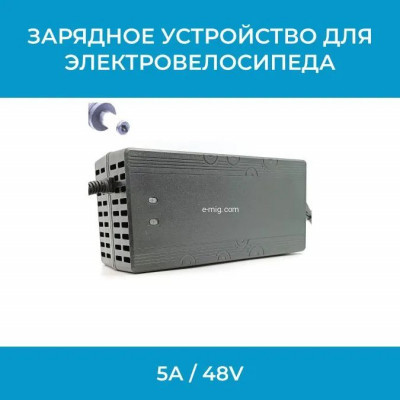 Зарядное устройство 48V 5A DC для аккумуляторов (арт. 48V5A-DC)