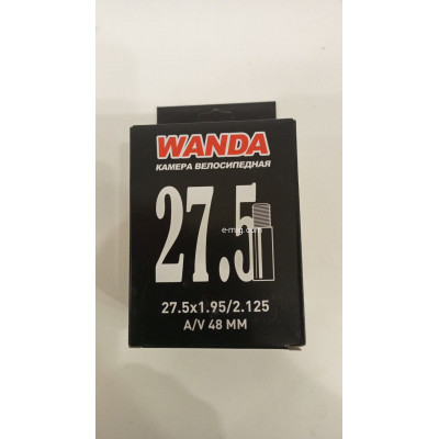 Камера Wanda 27.5×1.95–2.125 A/V 48 мм (COMPASS), в индивидуальной упаковке, арт. 30827548