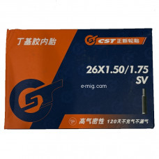 Камера Велосипедная CST 26*1,50/1,75SV Камера Велосипедная CST 26*1,50/1,75SV