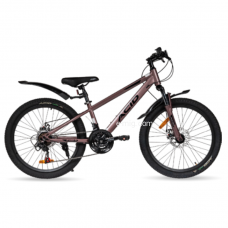 Велосипед 24" ACID F 400 D Gray Flat/Black 2026 (12")