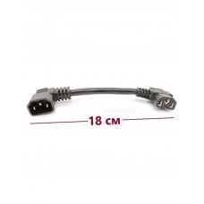 Переходник двухсторонний Разъем Мама-Папа 3Pin 2x4 18 см. (арт. М-П3Pin18)