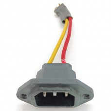 Разъем аккумулятора IEC 3 pin (арт. EC3pin)