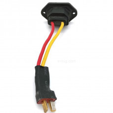 Разъем аккумулятора IEC 3 pin (арт. EC3pin)